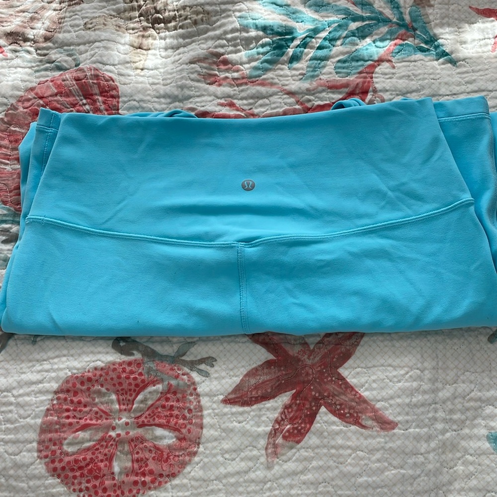 Lululemon Align Leggings Blue Size 12 Brand New